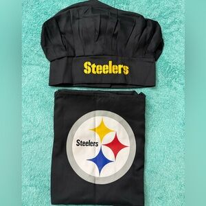 NFL Pittsburgh Steelers Chef Hat & Apron Set